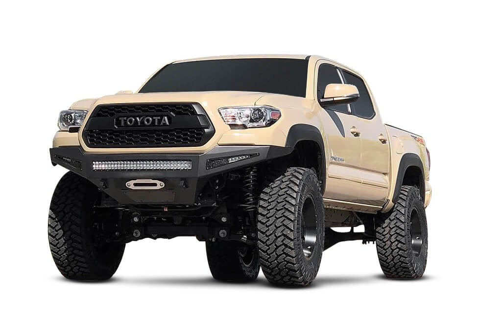 2016-2023 Toyota Tacoma HoneyBadger Front Bumper Addictive Desert Designs-1