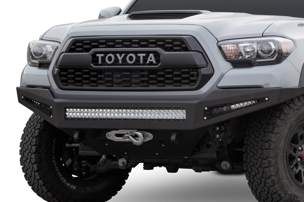 2016-2023 Toyota Tacoma HoneyBadger Front Bumper Addictive Desert Designs-4