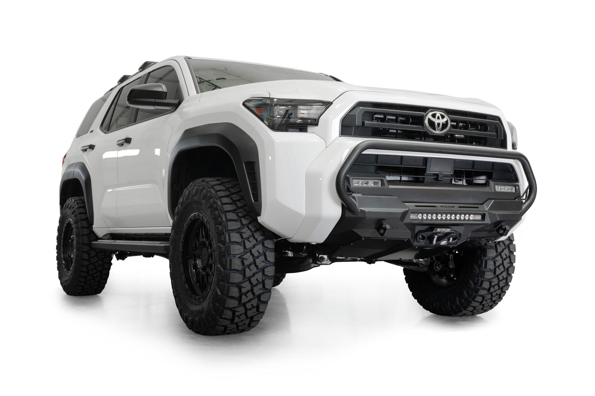 2025 Toyota 4Runner Stealth Center Mount Front Bumper with Top Hoop Addictive Desert Designs-4