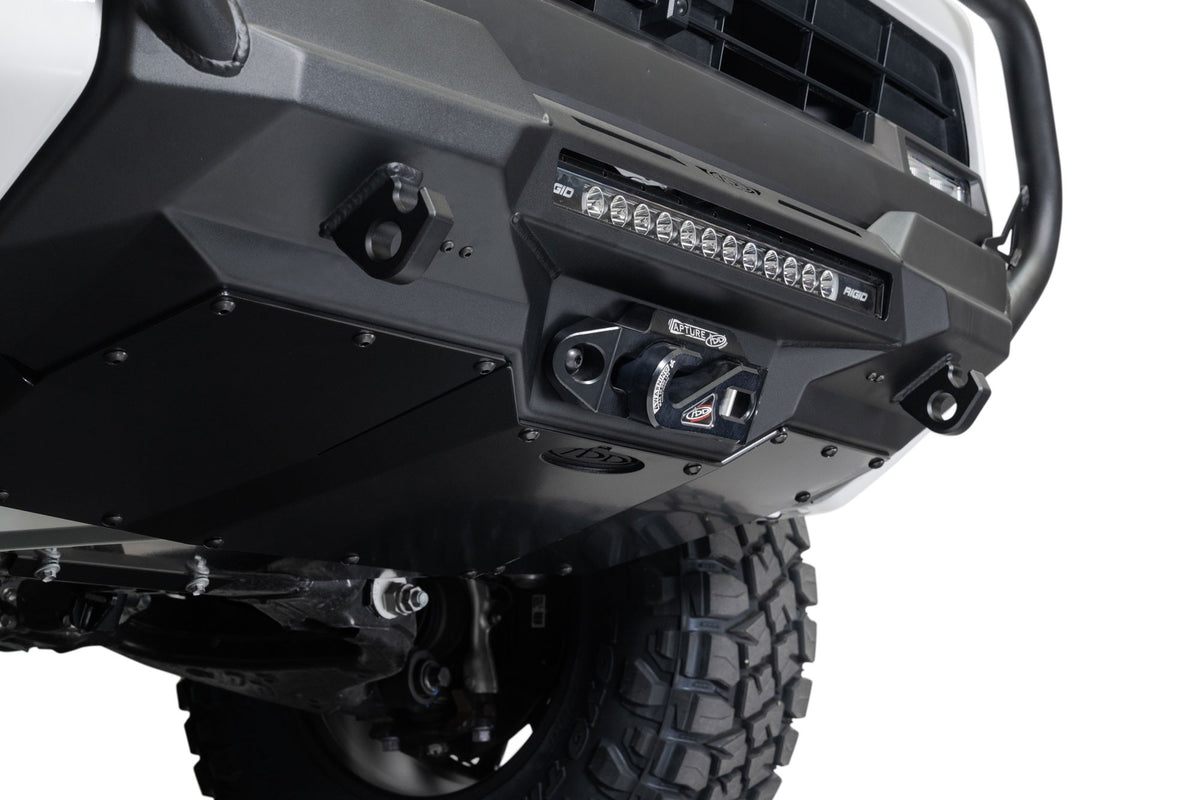 2025 Toyota 4Runner Stealth Center Mount Front Bumper with Top Hoop Addictive Desert Designs-8