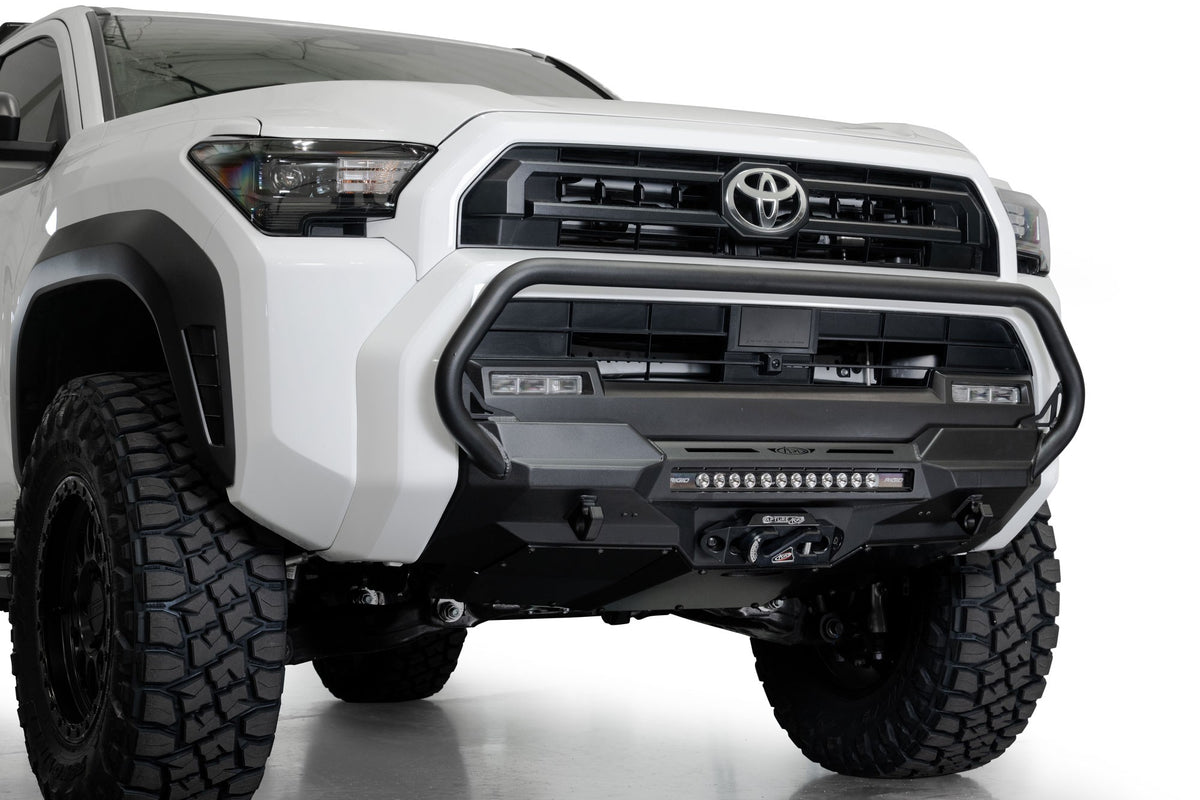 2025 Toyota 4Runner Stealth Center Mount Front Bumper with Top Hoop Addictive Desert Designs-9