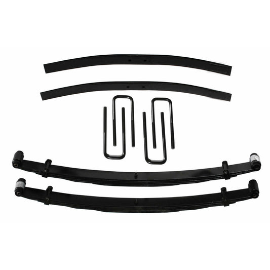 Lift Kit 2 Inch Lift Includes Front Leaf Springs Front U Bolt Kit Spring Bushing Kit Rear Add-A-Leafs 73-78 Ford F-250 Skyjacker