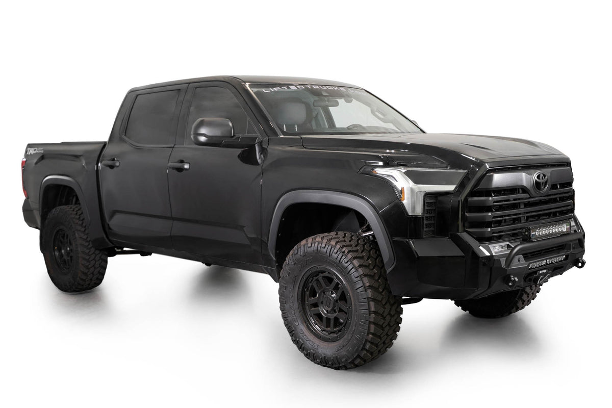 ADD Offroad 2022-2025 Toyota Tundra Stealth Center Mount Front Bumper w/ Top Hoop Addictive Desert Designs-7