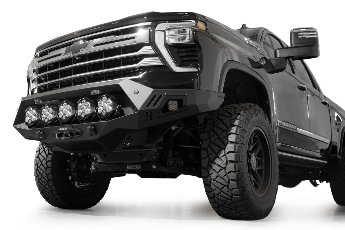 2023-2025 Chevrolet Silverado 2500, 3500 Bomber HD Front Bumper Addictive Desert Designs-1