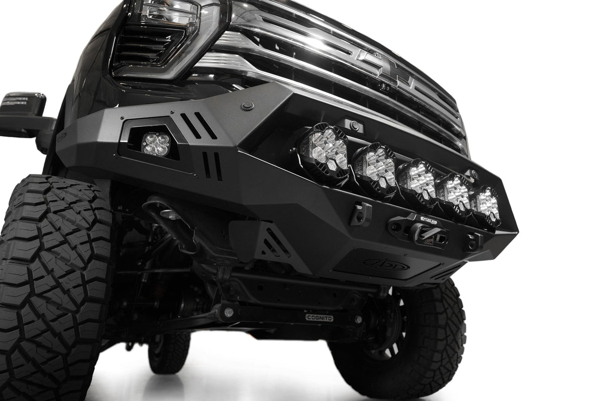 2023-2025 Chevrolet Silverado 2500, 3500 Bomber HD Front Bumper Addictive Desert Designs-13