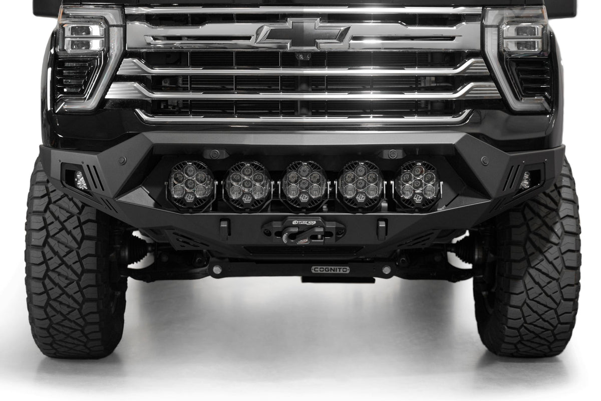 2023-2025 Chevrolet Silverado 2500, 3500 Bomber HD Front Bumper Addictive Desert Designs-7