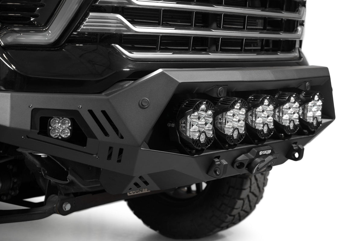 2023-2025 Chevrolet Silverado 2500, 3500 Bomber HD Front Bumper Addictive Desert Designs-8