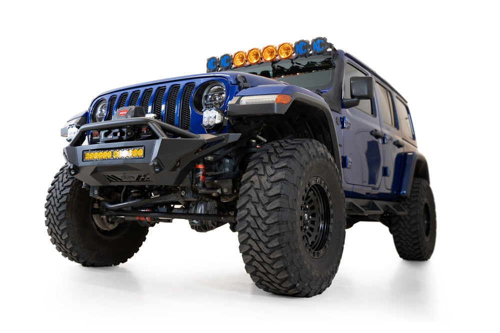 2020-2025 Jeep JL JLU JT Wrangler, Gladiator Stealth Fighter Front Bumper Addictive Desert Designs-1