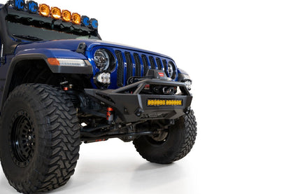 2020-2025 Jeep JL JLU JT Wrangler, Gladiator Stealth Fighter Front Bumper Addictive Desert Designs-4