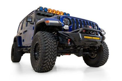 2020-2025 Jeep JL JLU JT Wrangler, Gladiator Stealth Fighter Front Bumper Addictive Desert Designs-5