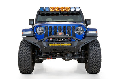 2020-2025 Jeep JL JLU JT Wrangler, Gladiator Stealth Fighter Full Width Front Bumper Addictive Desert Designs-1