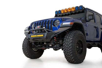 2020-2025 Jeep JL JLU JT Wrangler, Gladiator Stealth Fighter Full Width Front Bumper Addictive Desert Designs-5