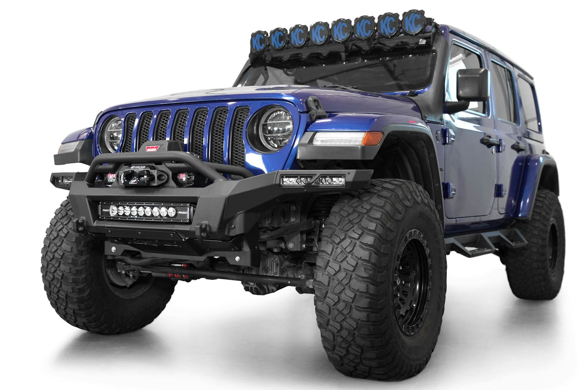 2018-2025 Jeep JL JLU JT Wrangler, Gladiator Phantom Front Bumper Addictive Desert Designs-2