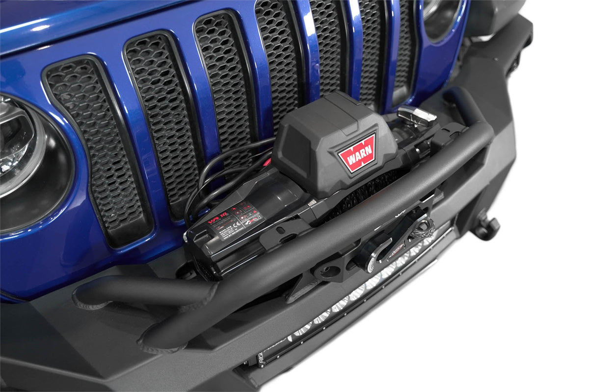 2018-2025 Jeep JL JLU JT Wrangler, Gladiator Phantom Front Bumper Addictive Desert Designs-13