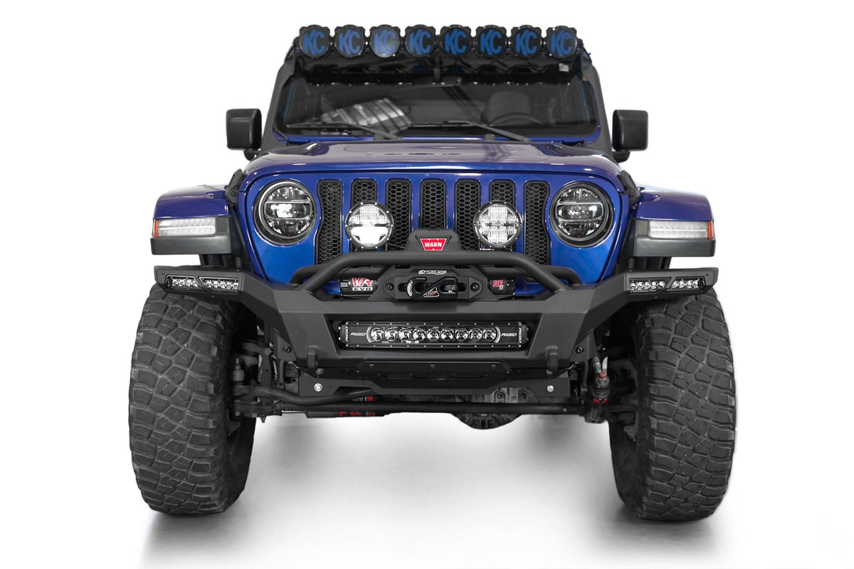 2018-2025 Jeep JL JLU JT Wrangler, Gladiator Phantom Front Bumper Addictive Desert Designs-3