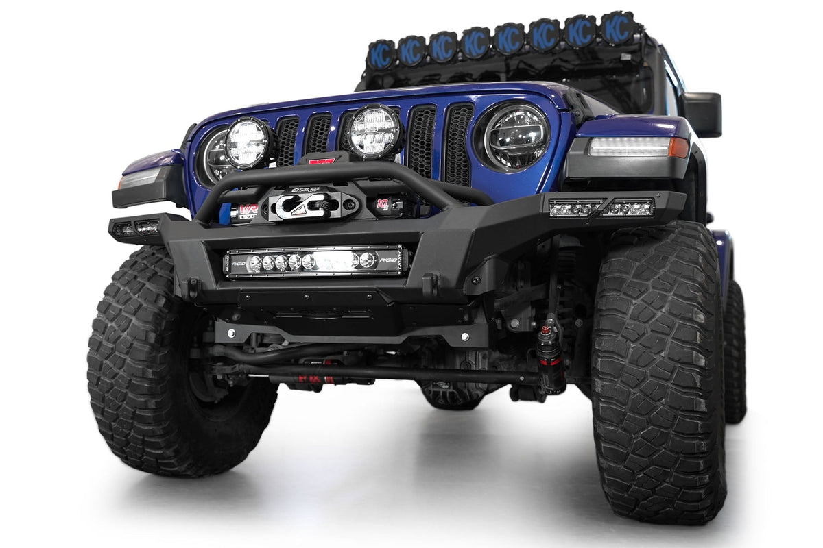 2018-2025 Jeep JL JLU JT Wrangler, Gladiator Phantom Front Bumper Addictive Desert Designs-6