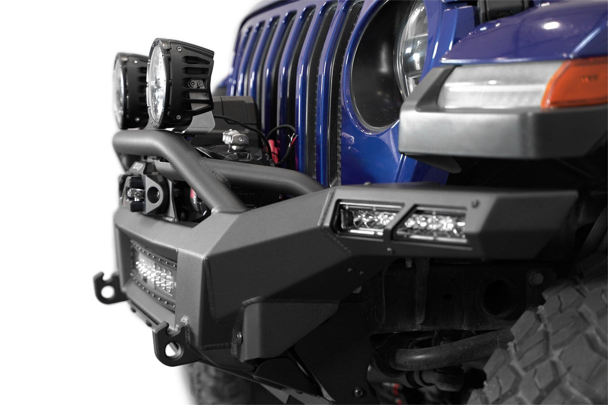 2018-2025 Jeep JL JLU JT Wrangler, Gladiator Phantom Front Bumper Addictive Desert Designs-7
