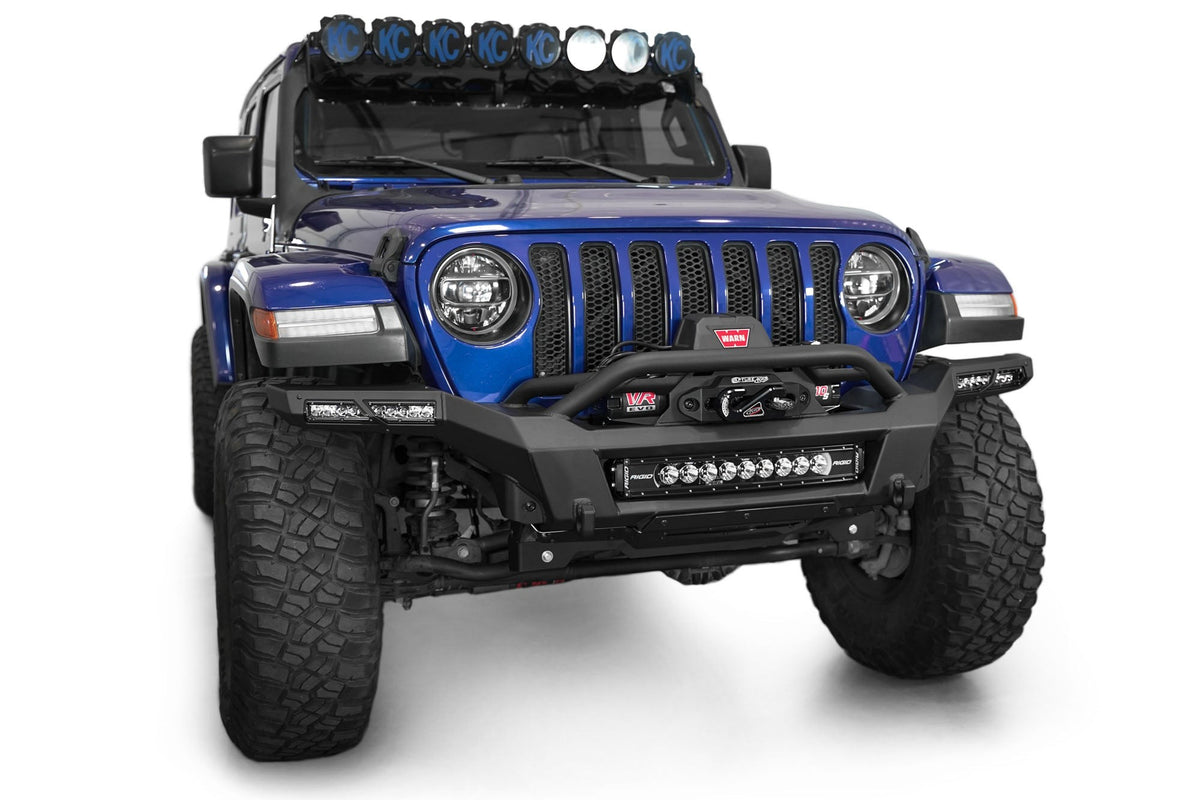 2018-2025 Jeep JL JLU JT Wrangler, Gladiator Phantom Front Bumper Addictive Desert Designs-8