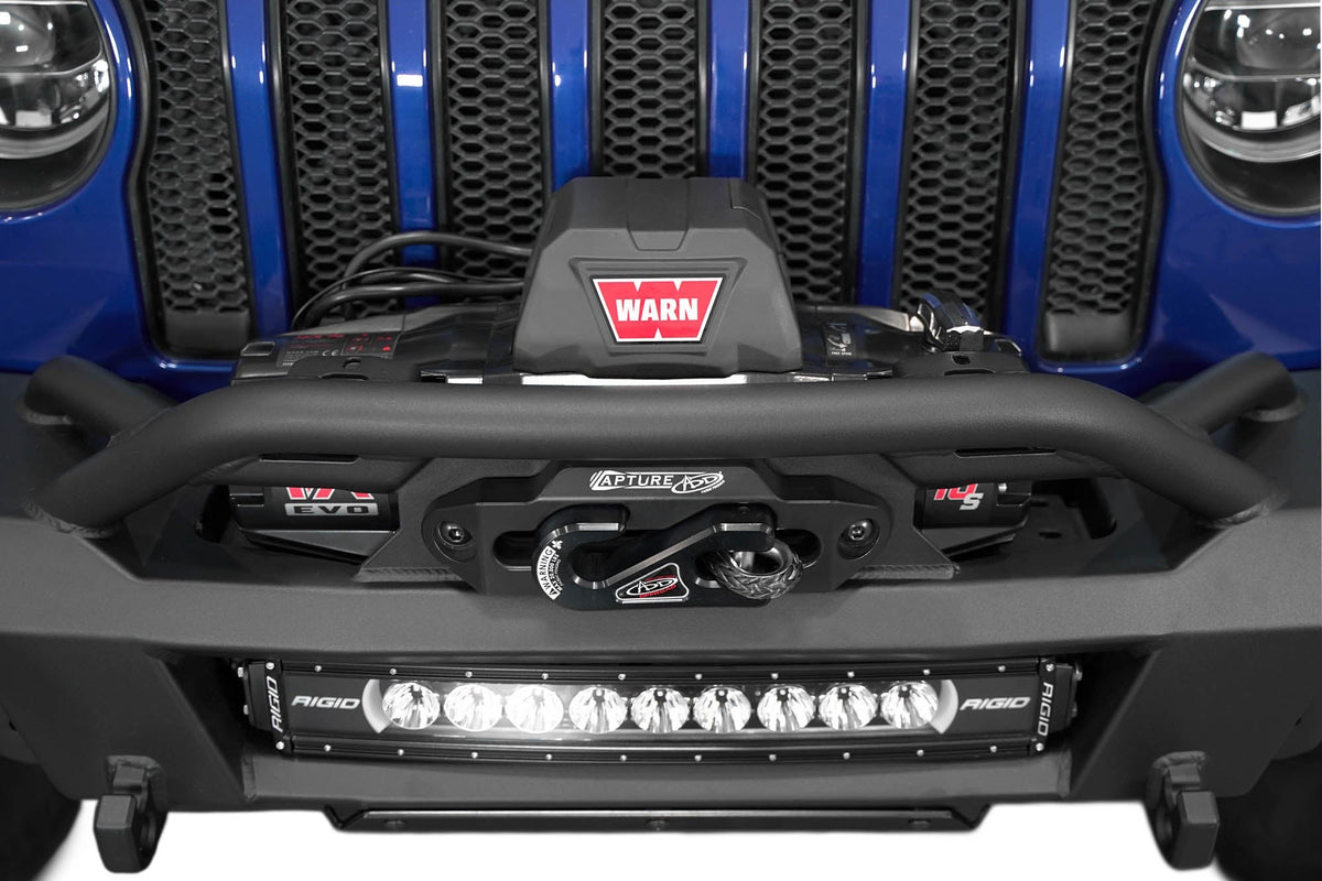2018-2025 Jeep JL JLU JT Wrangler, Gladiator Phantom Front Bumper Addictive Desert Designs-10