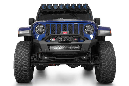 2018-2025 Jeep JL JLU JT Wrangler, Gladiator Phantom Stubby Front Bumper Addictive Desert Designs-2