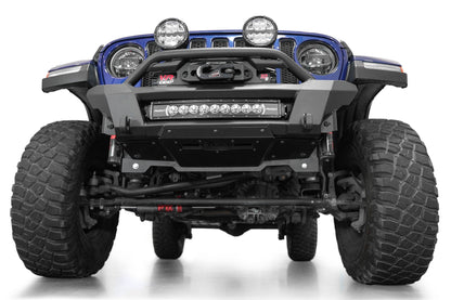 2018-2025 Jeep JL JLU JT Wrangler, Gladiator Phantom Stubby Front Bumper Addictive Desert Designs-11