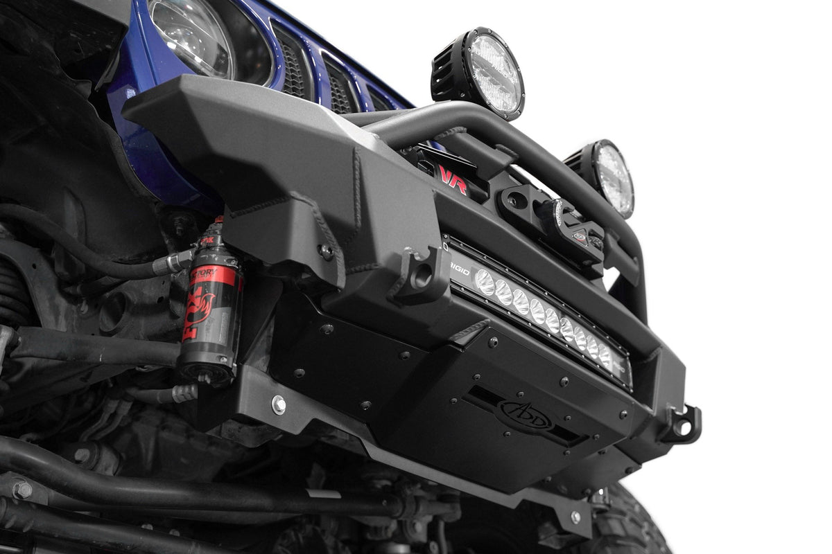 2018-2025 Jeep JL JLU JT Wrangler, Gladiator Phantom Stubby Front Bumper Addictive Desert Designs-8