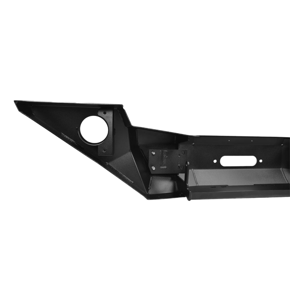Jeep JL/JT Full Front Bumper For 18-Pres Wrangler JL/Gladiator Rigid Series Complete With Winch Plate Rock Slide Engineering-4