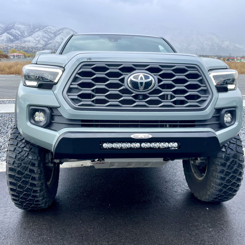 2015-2022 Toyota Tacoma Front Bumper Rock Slide Engineering-2