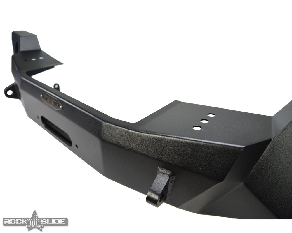 Jeep JL/JT Full Front Bumper For 18-Pres Wrangler JL/Gladiator Rigid Series With Winch Plate No Bull Bar Rock Slide Engineering-1