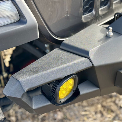 Mid Front Bumper With Winch Plate For 18-25 Jeep Wrangler JL 2-4 Door 20-25 Gladiator Rock Slide Engineering-7