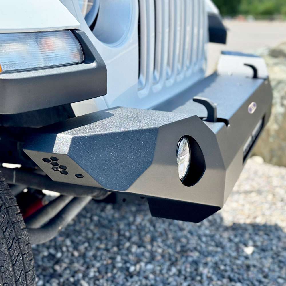 Appalachian Steel Entry Level Full Front Bumper Wrangler JL Rock Slide Engineering-5