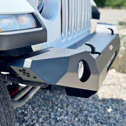 Appalachian Steel Entry Level Full Front Bumper Wrangler JL Rock Slide Engineering-5