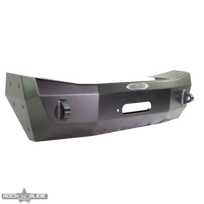 Jeep JL Shorty Front Bumper For 18-Pres Wrangler JL With Winch Plate No Bull Bar Rigid Series Rock Slide Engineering-2