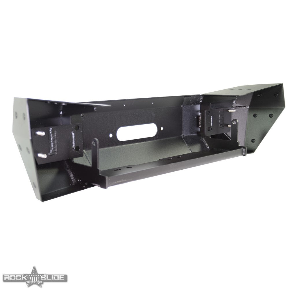 Jeep JL Shorty Front Bumper For 18-Pres Wrangler JL With Winch Plate No Bull Bar Rigid Series Rock Slide Engineering-4