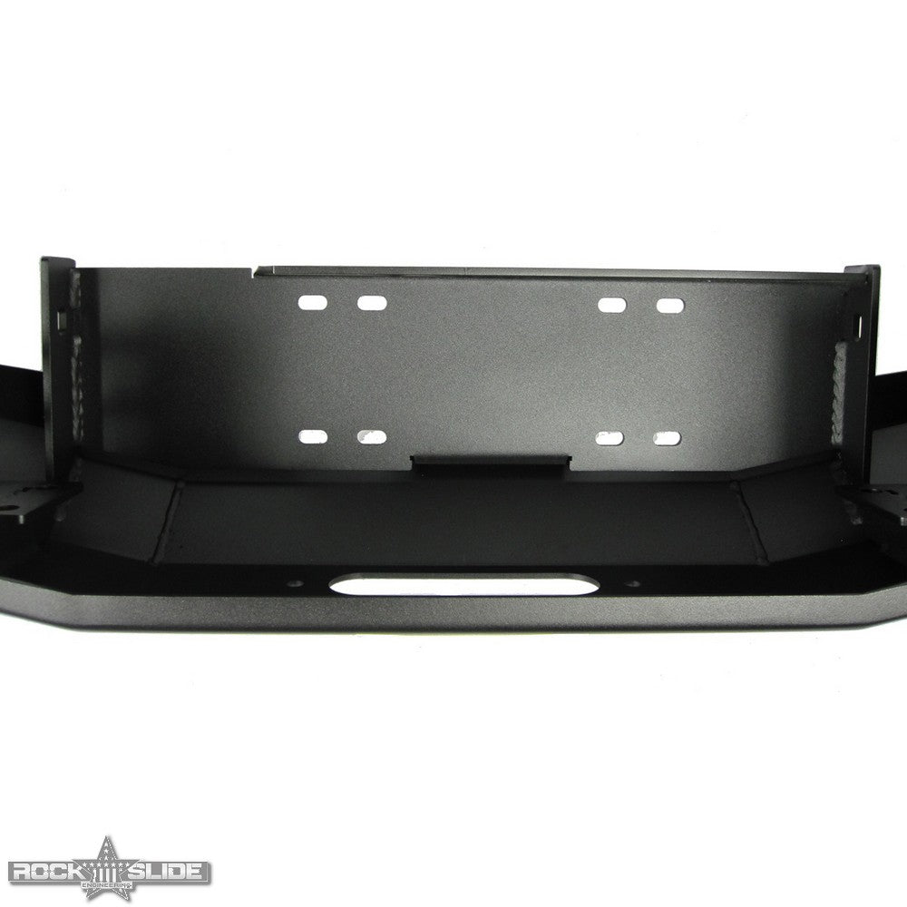 Jeep JL Shorty Front Bumper For 18-Pres Wrangler JL With Winch Plate No Bull Bar Rigid Series Rock Slide Engineering-5