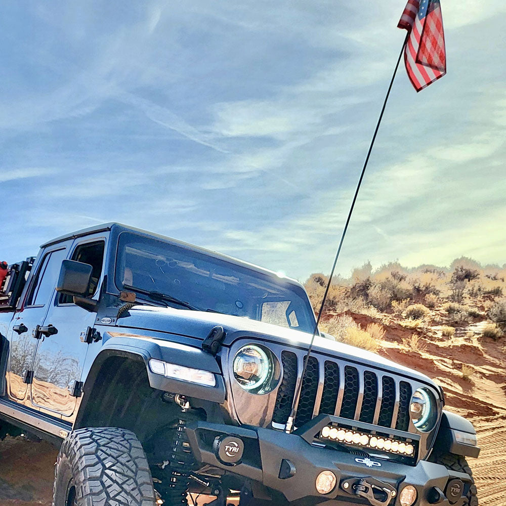Appalachian Steel Stubby Front Bumper With Winch Plate Wrangler JL and Gladiator JT Rock Slide Engineering-12