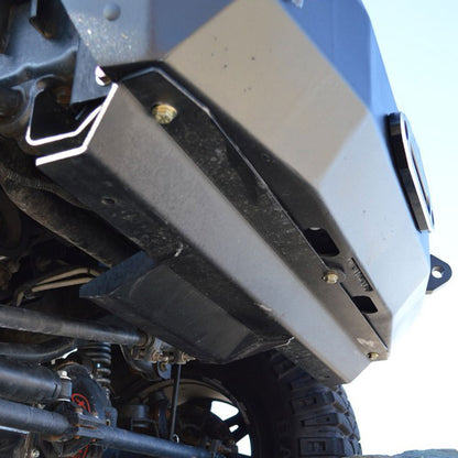 Jeep JK Front Bumper Skid Plate For 07-18 Wranger JK Rigid Series Steel Powdercoat Black Rock Slide Engineering-2