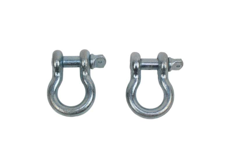 D Ring 3/4 Inch Zinc 2 Piece Set Fishbone Offroad-1