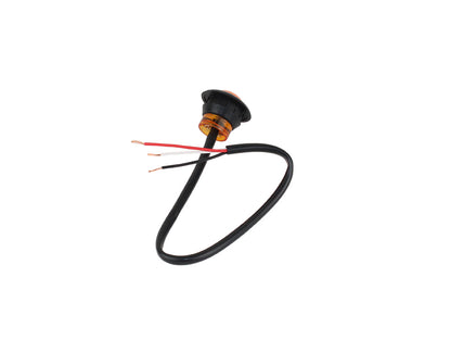 Amber LED's 3/4 Inch Pair Fishbone Offroad-2