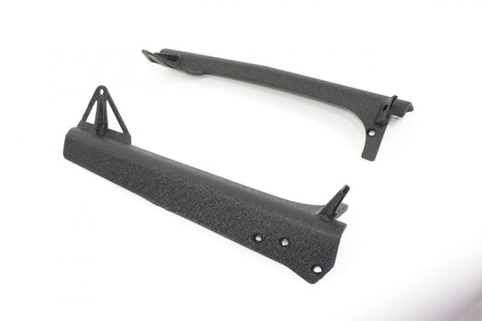 Jeep TJ 52 Inch Light Bar Bracket 97-06 Wrangler TJ Black Textured Powdercoat Fishbone Offroad-1