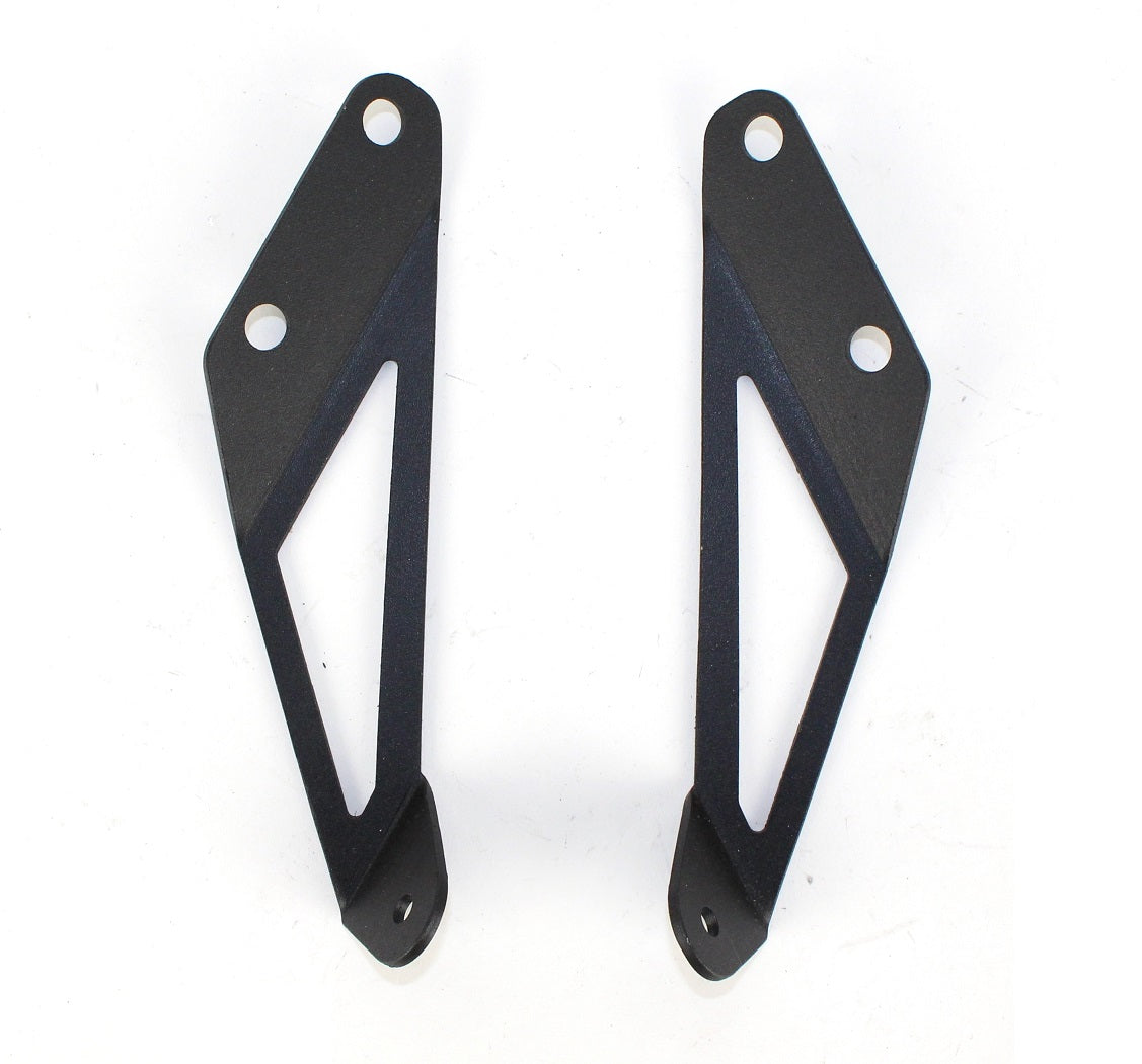Jeep JK Hood Light Mount Brackets 07-18 Wrangler JK Fishbone Offroad-1