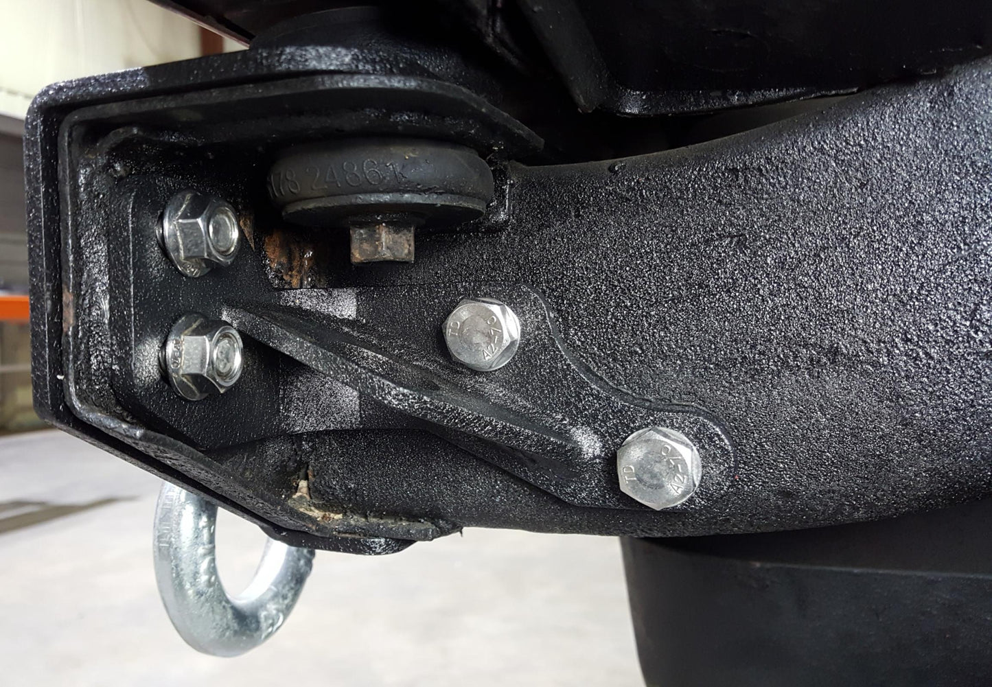 Jeep TJ Bumper to Frame Tie In 97-06 Wrangler TJ Fishbone Offroad-4