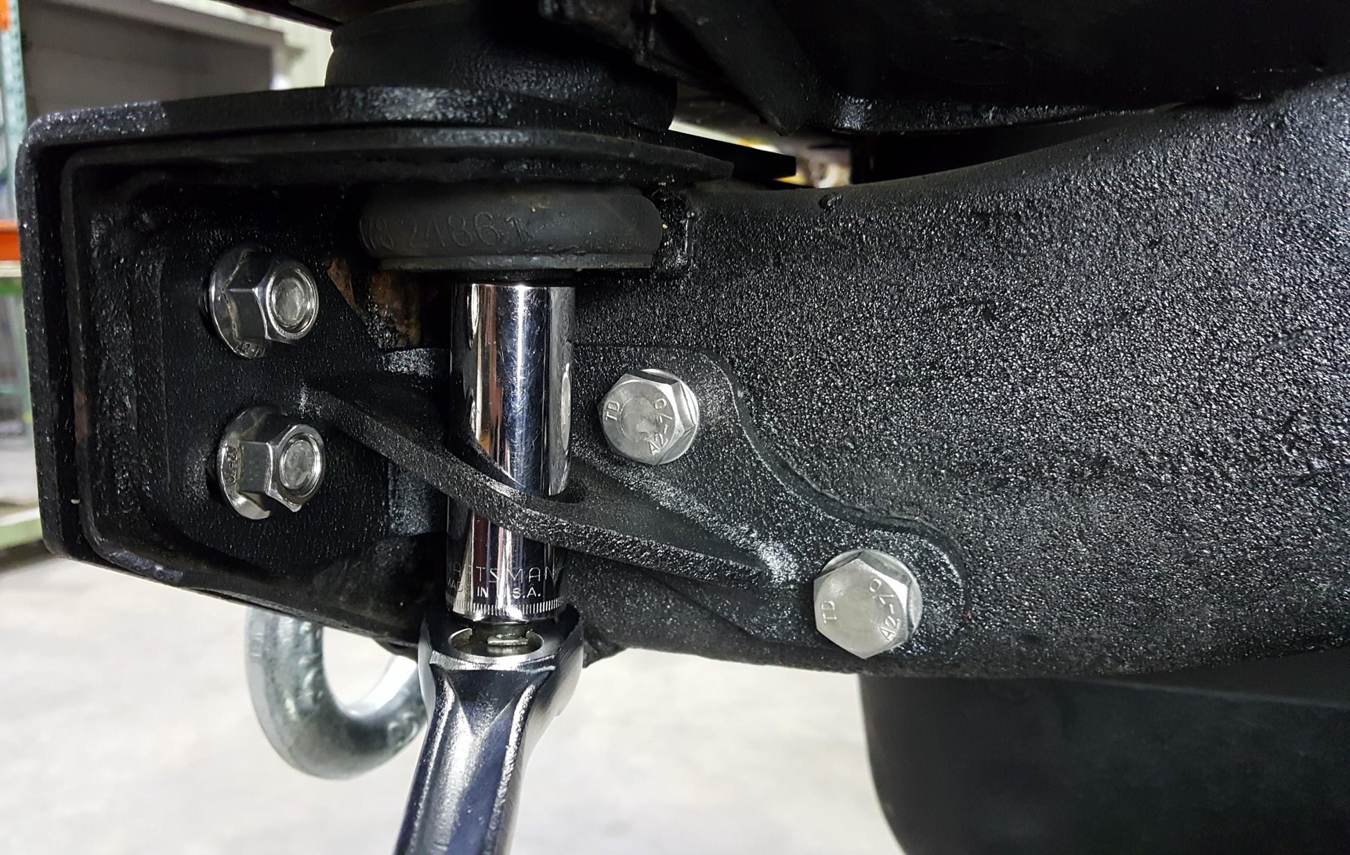 Jeep TJ Bumper to Frame Tie In 97-06 Wrangler TJ Fishbone Offroad-5