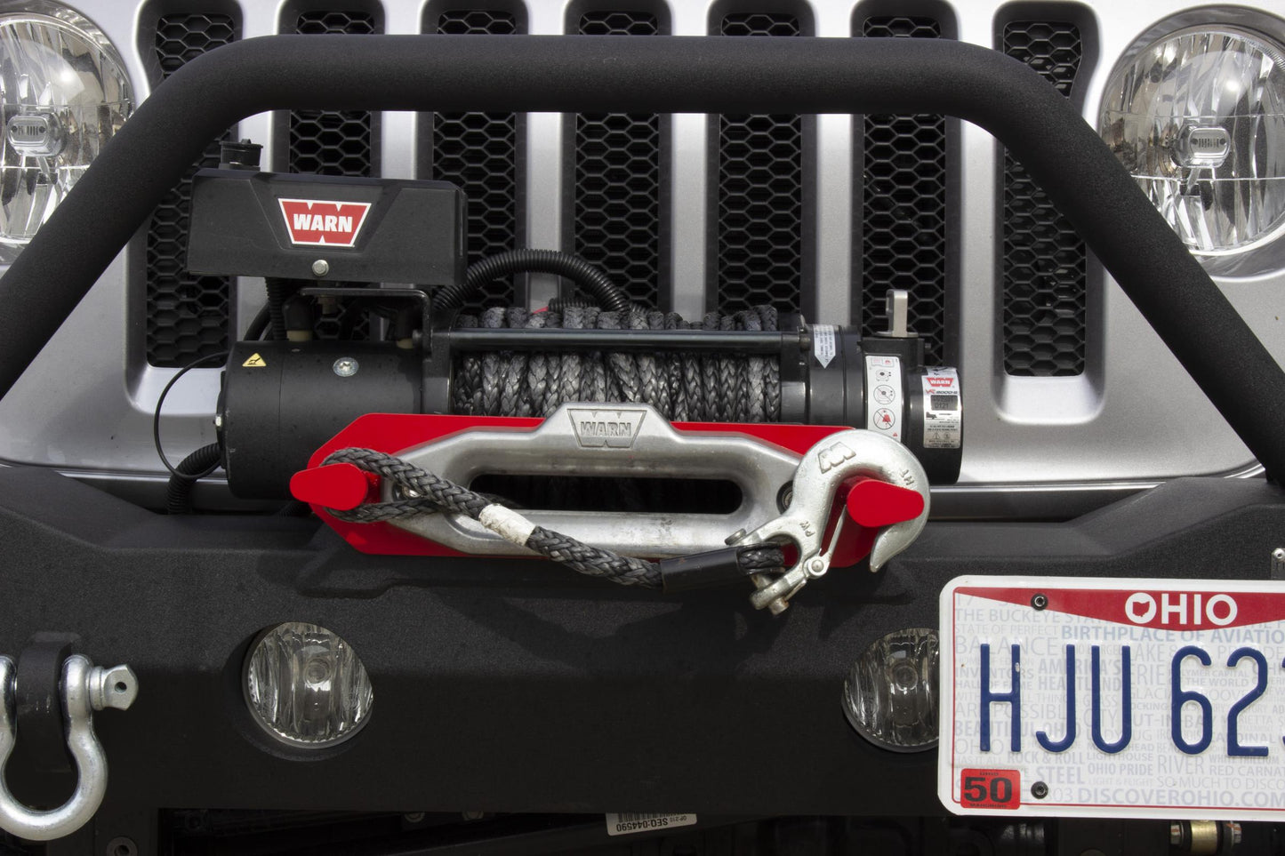 Winch Line Hook Fishhook Fishbone Offroad-4
