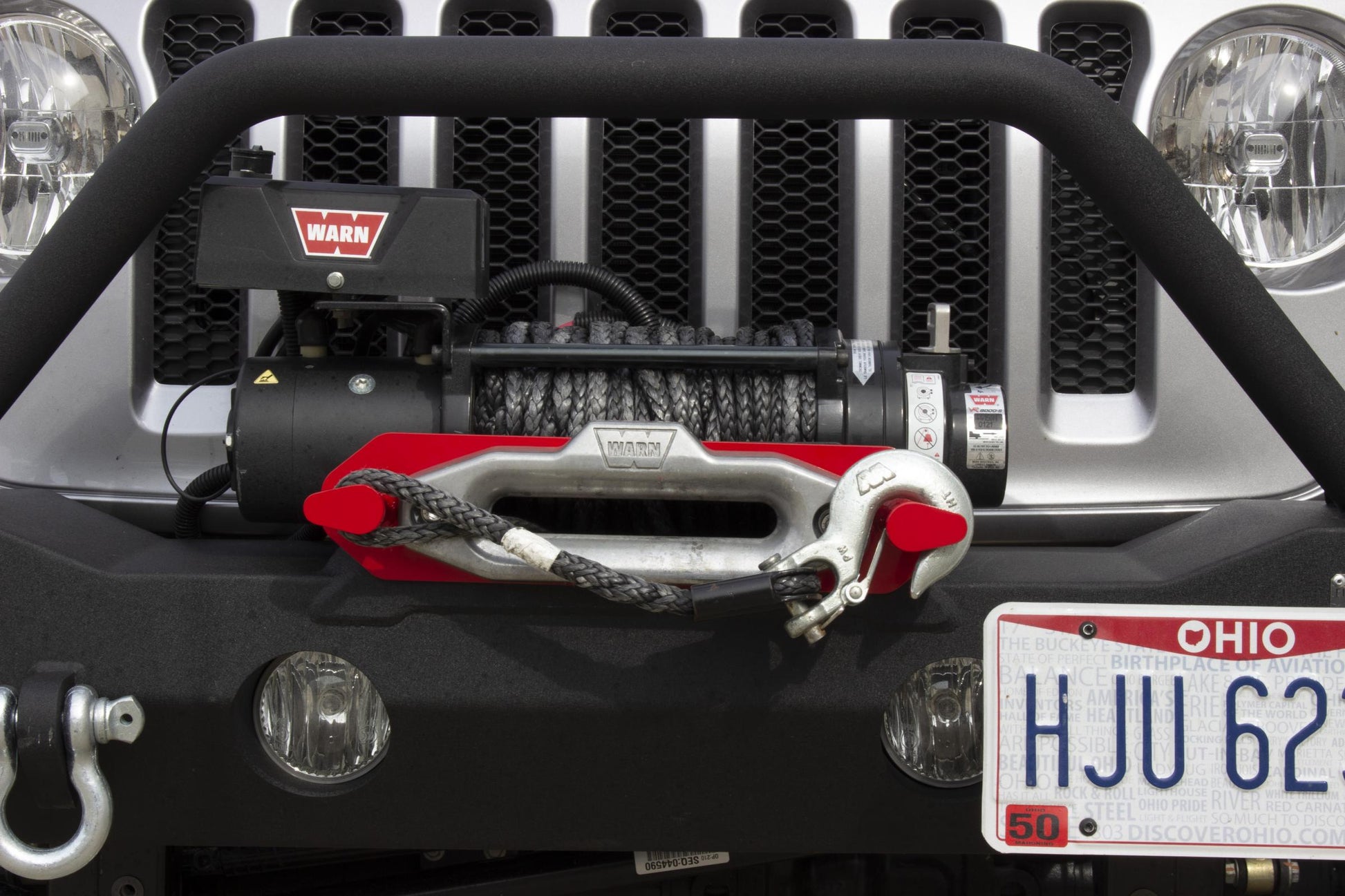 Winch Line Hook Fishhook Fishbone Offroad-4