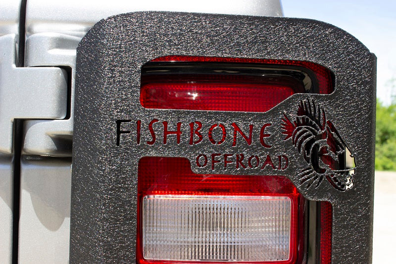 Fishbone Offroad Jeep JL Tail Light Guards For 18-Pres Wrangler JL Fishbone Offroad