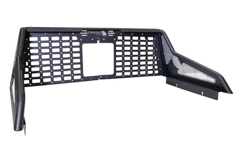 Fishbone Offroad Tacoma Chase Rack with Molle Window Panel For 16-Pres Tacoma Fishbone Offroad