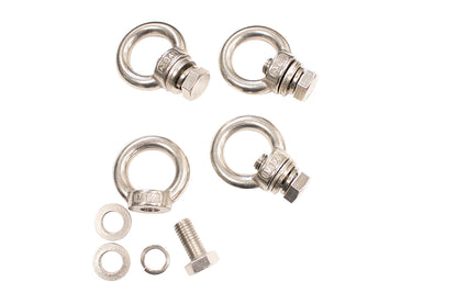 Jeep Storage/Bed Rack Tie Down Kit Stainless Steel Fishbone Offroad-2