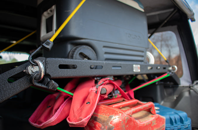 Fishbone Offroad Jeep Storage/Bed Rack Tie Down Kit Stainless Steel Fishbone