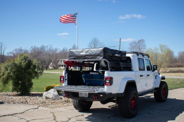 Fishbone Offroad Jeep Storage/Bed Rack Tie Down Kit Stainless Steel Fishbone